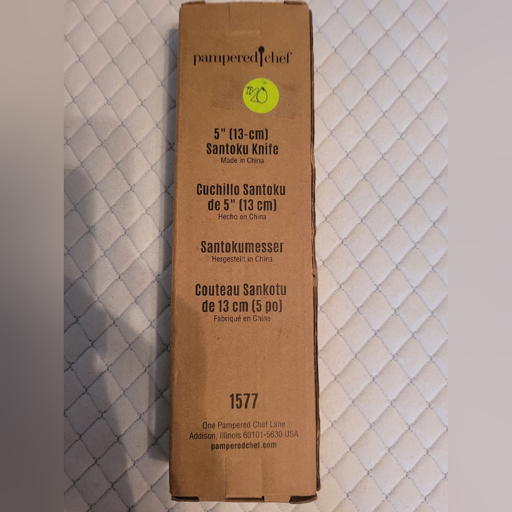 Pampered chef Santoku knife